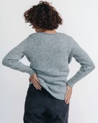 Dámský vlněný slim fit svetr Alpaka Blend