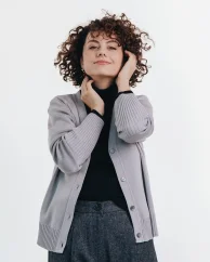 Women´s Wool Button-up Sweater