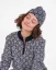 Damen-Wollpullover WOOLIFE STAR - Farbe: Dunkelblau, weißes Muster, Größe: L